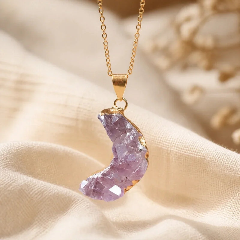 Pally | Lunar Crescent Pendant Necklace