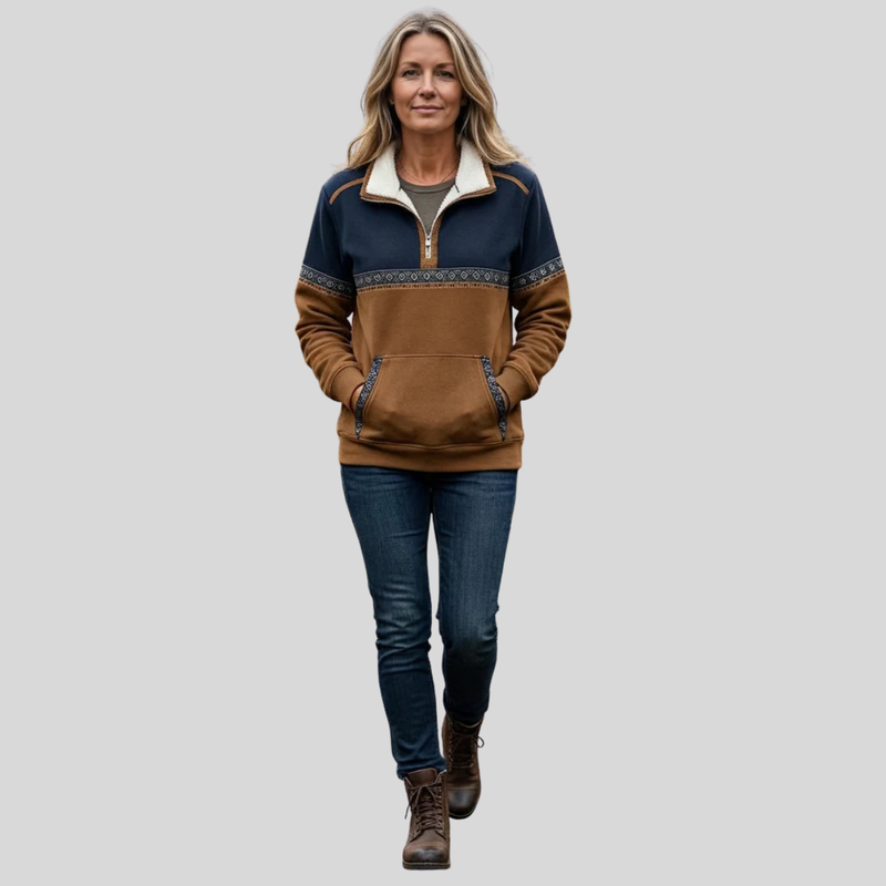 Isppy | Cosy Half-Zip Pullover