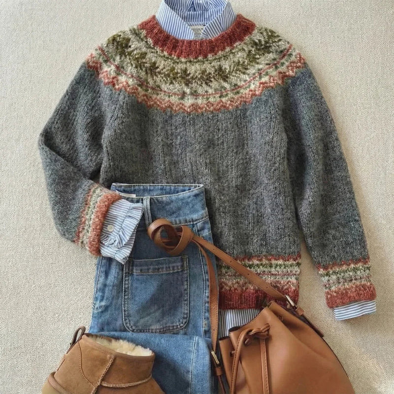Fluline | Classic Vintage Knit Jumper