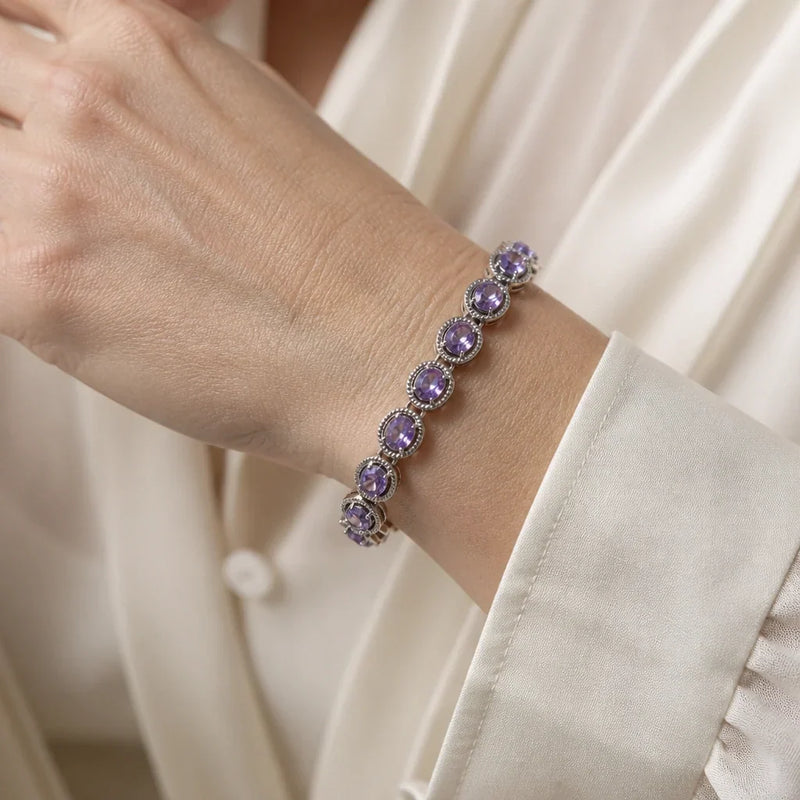 Weby | Zirconia Cubic Link Bracelet