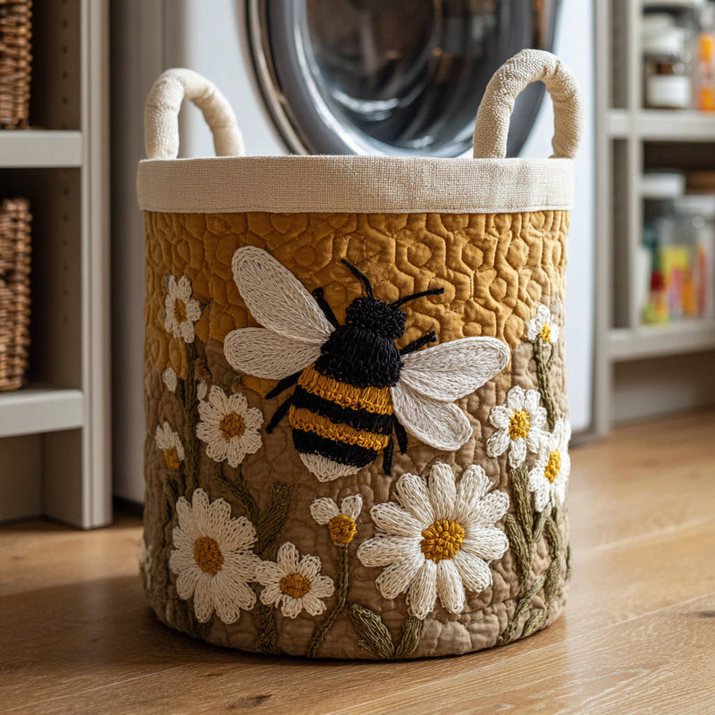 Isrley | Daisy Bee Laundry Basket