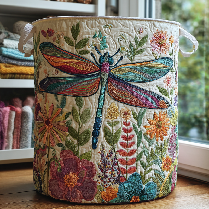Vitie | Dragonfly Garden Laundry Basket
