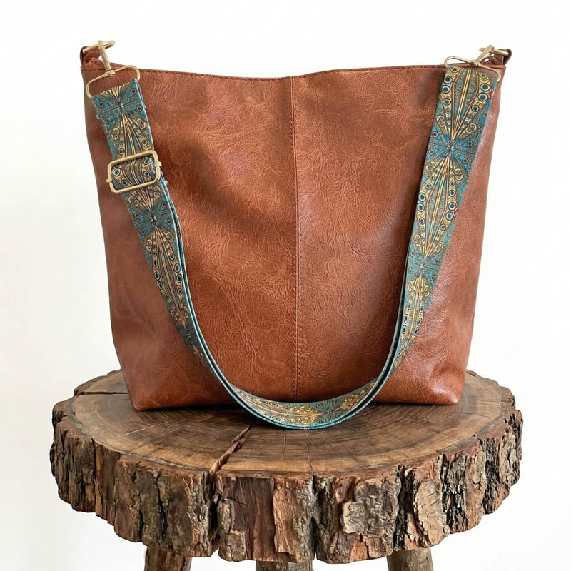 Emma | Textured Carry Shoulder Bag