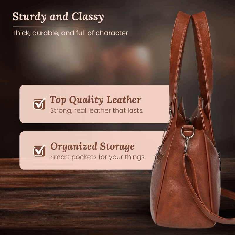 Avloe | Dual-Zip Shoulder Bag
