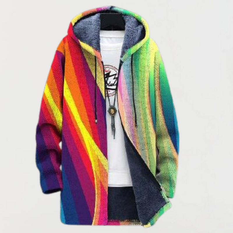 Frcy | Multicolor Striped Hoodie