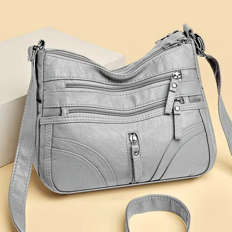 Phama | Multi-Zip Crossbody Bag