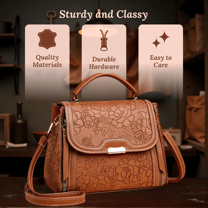 Emce | Floral Elegance Handbag