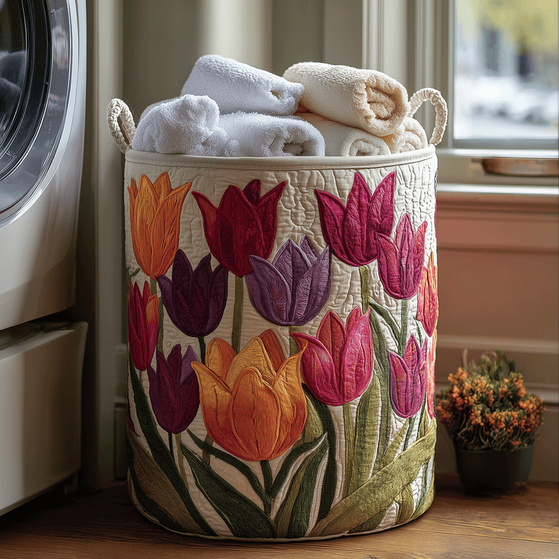 Laice | Tulip Joy Laundry Basket