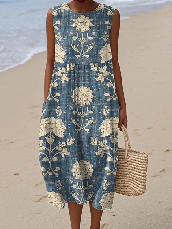 Joidi | Boho Midi Dress