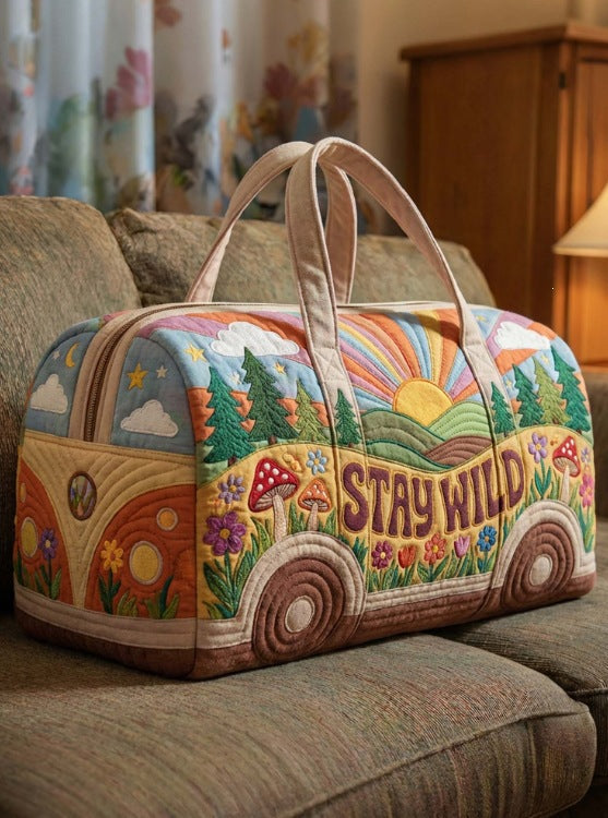 Viva | Quilted Travel Duffle Bag