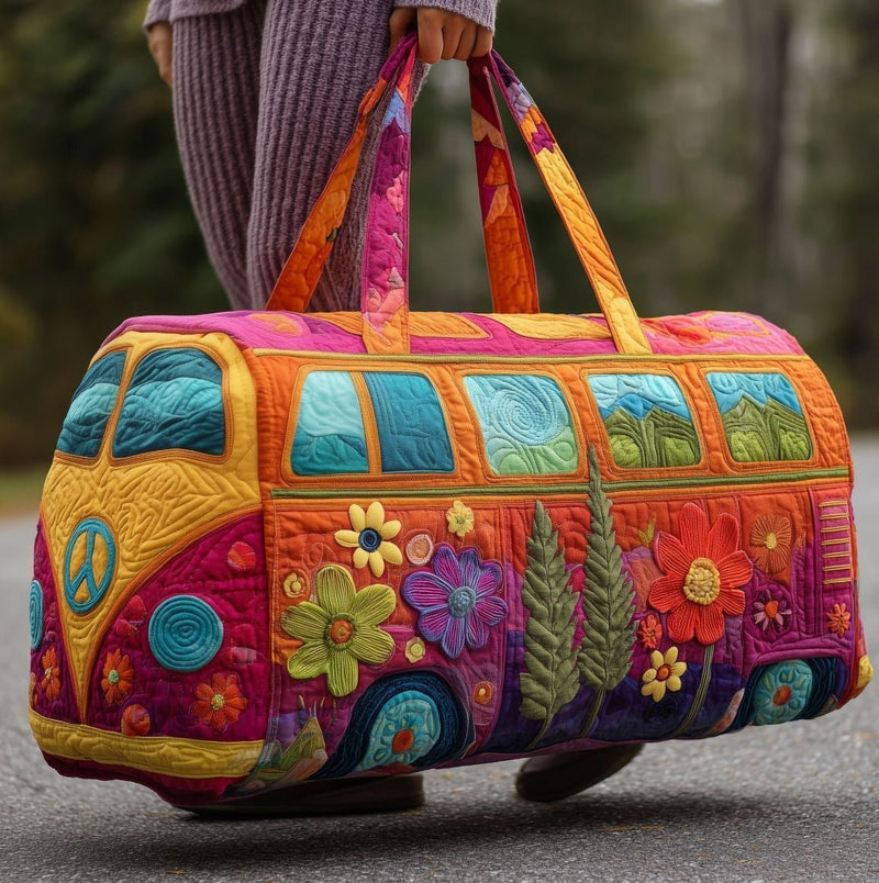 Veyla | Quilted Travel Duffle Bag