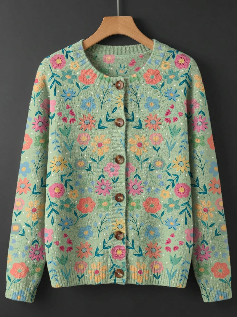 Nara | Vintage Floral Cardigan