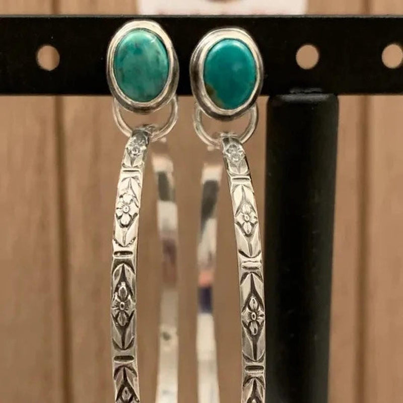 Scta | Retro Onyx Bohemian Style Earrings