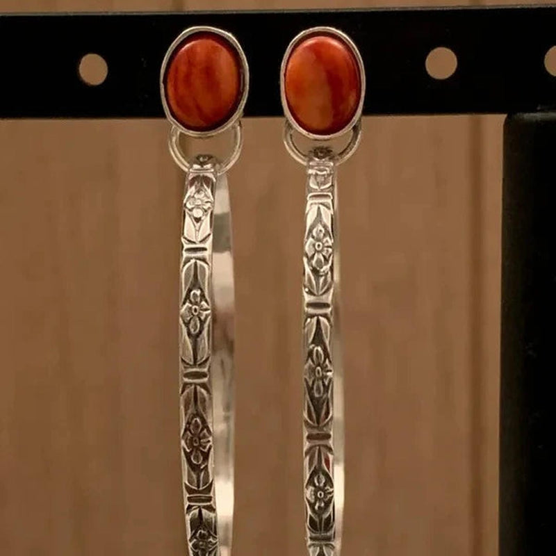 Scta | Retro Onyx Bohemian Style Earrings
