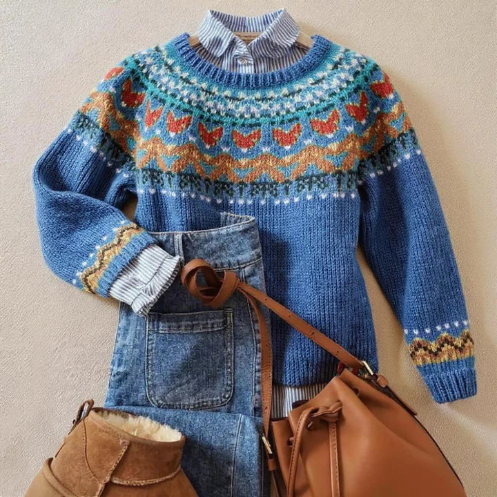 Cyra | Classic Vintage Knit Jumper