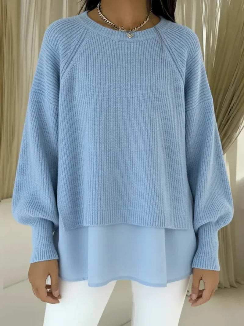 Getricia | Layered-Look Jumper for