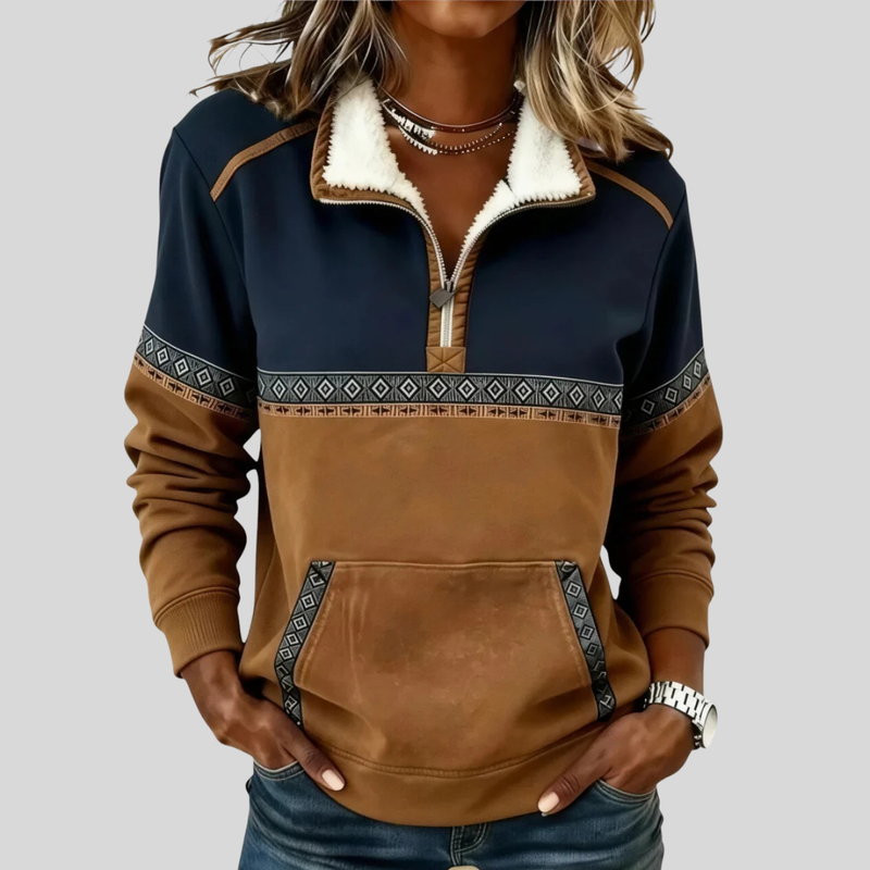 Isppy | Cosy Half-Zip Pullover