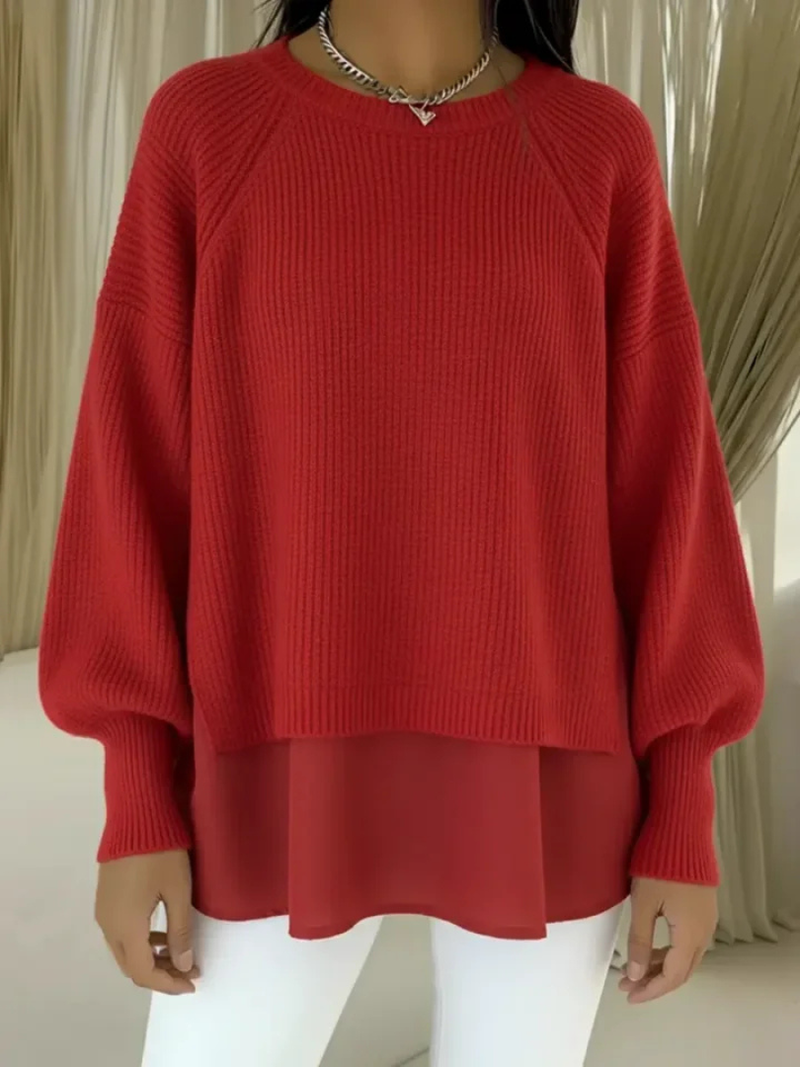 Getricia | Layered-Look Jumper for