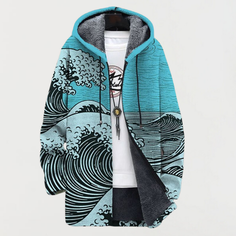 Avvia | Wavy Design Coat