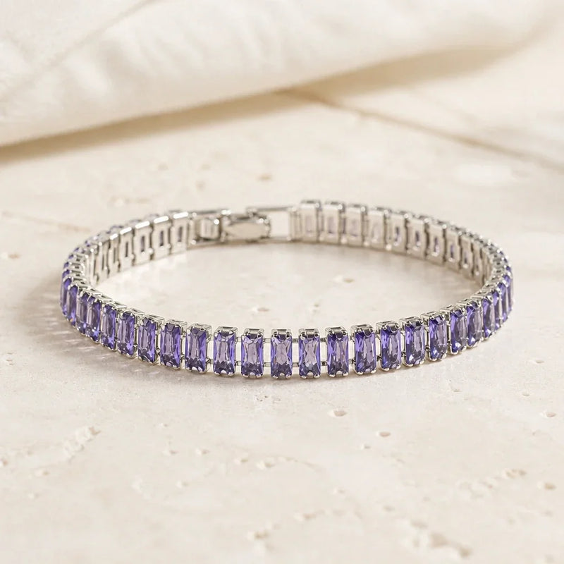 Muyla | Silver Box Link Bracelet