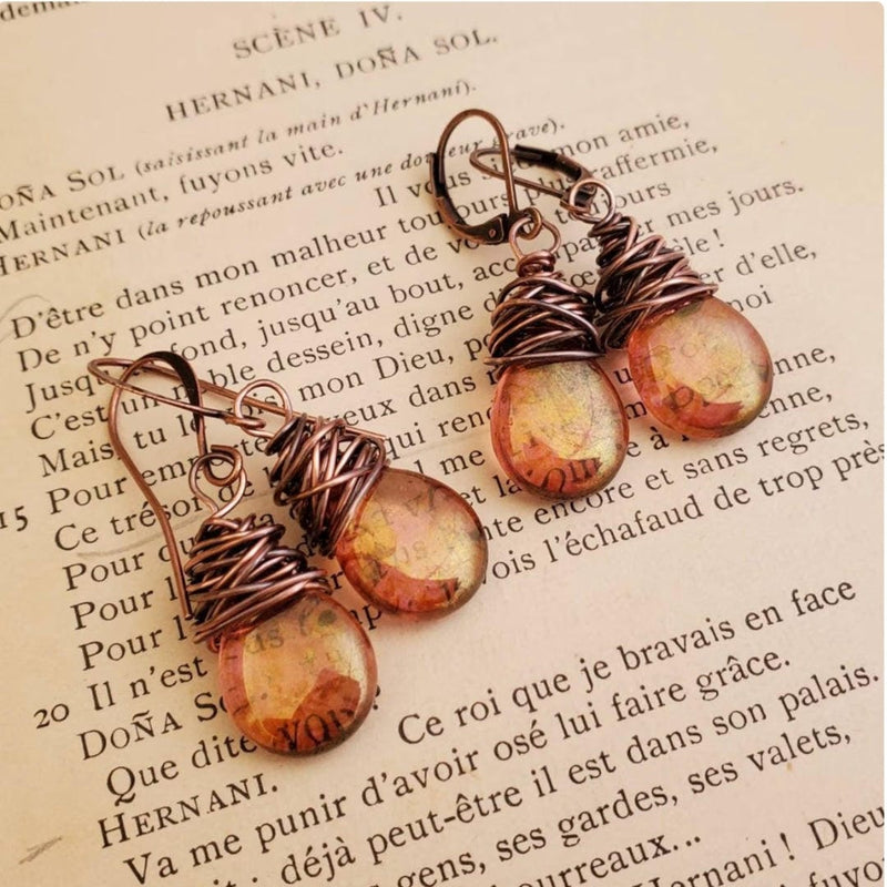 Phtha | Vintage-Inspired Firefly Earrings