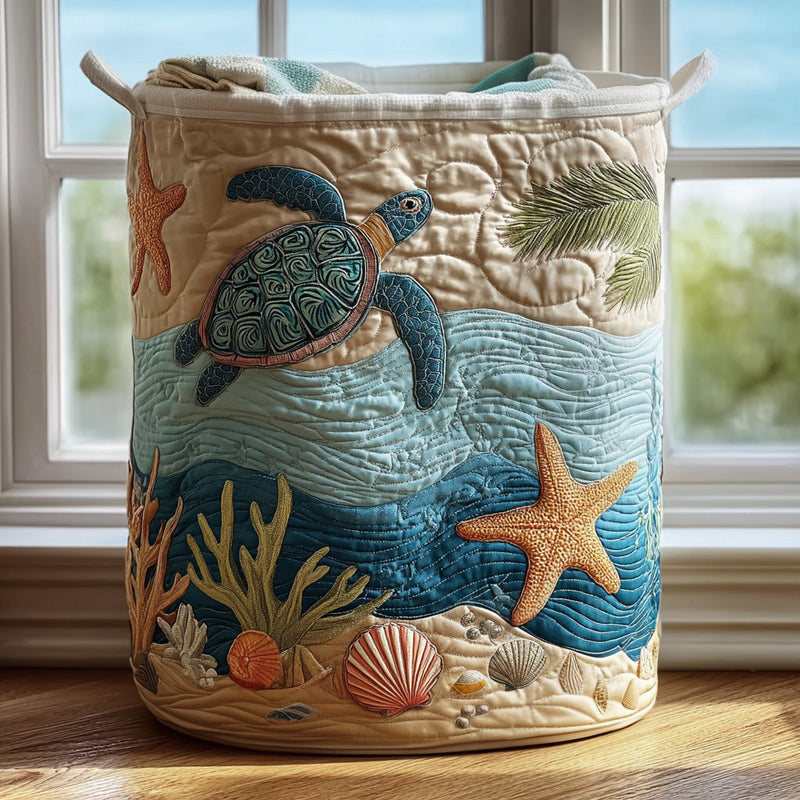 Arlda | Coastal Harmony Laundry Basket