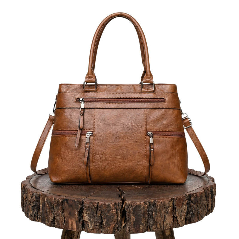Olce | Multi-Zip Shoulder Bag