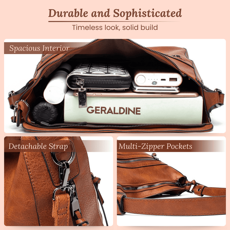 Miva | Zip Carry Shoulder Bag