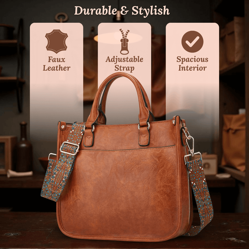 Isly | Pattern Strap Crossbody Bag