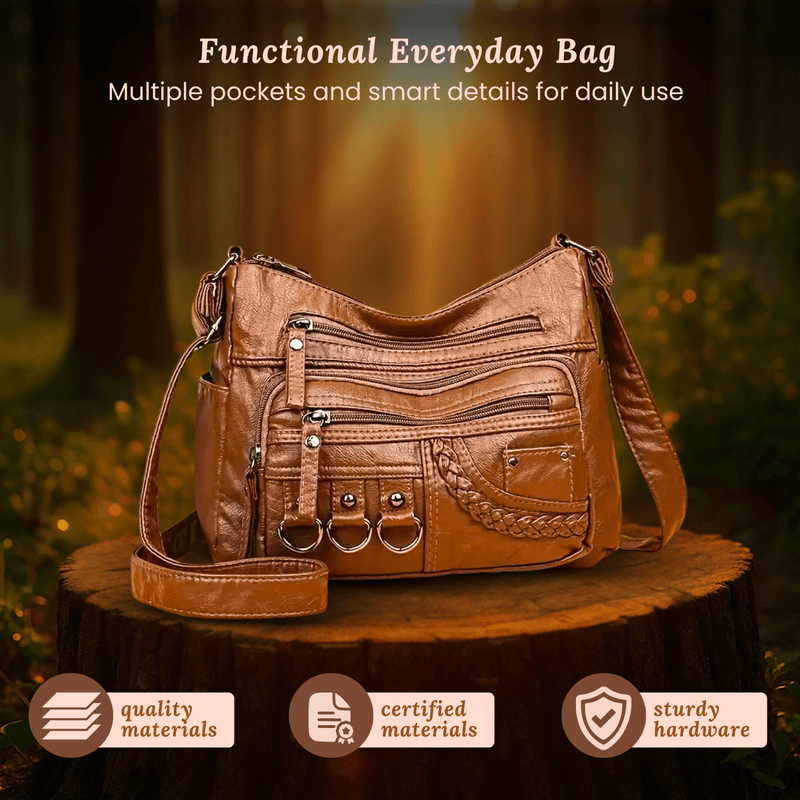 Grloe | Utility Charm Crossbody Bag
