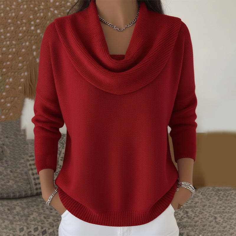 Avuline | Cowl Neck Jumper for