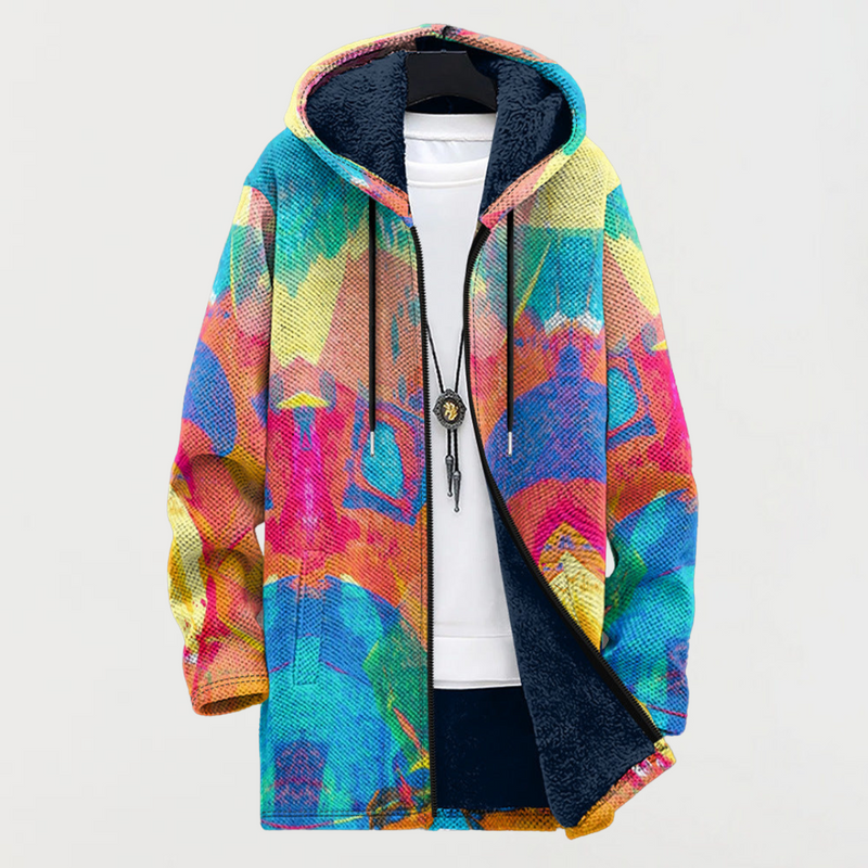 Glolet | Vibrant Artistic Pattern Hoodie