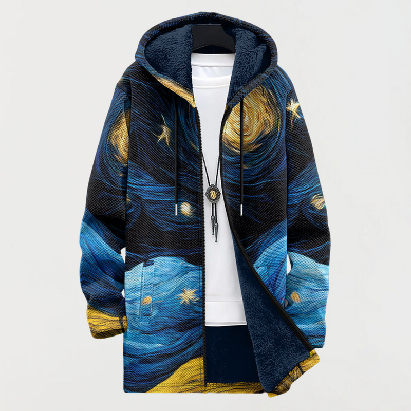 Heith | Celestial Patterned Coat