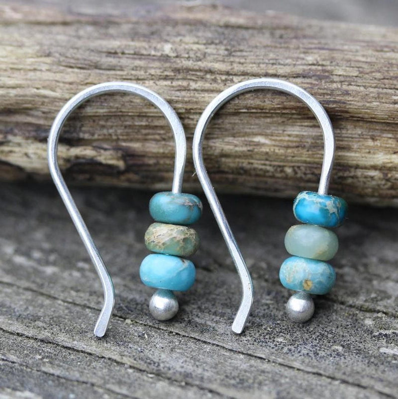 Isby | Vintage-Inspired Turquoise Earrings