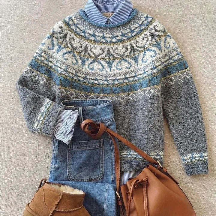 Chtha | Chic Vintage Knit Jumper