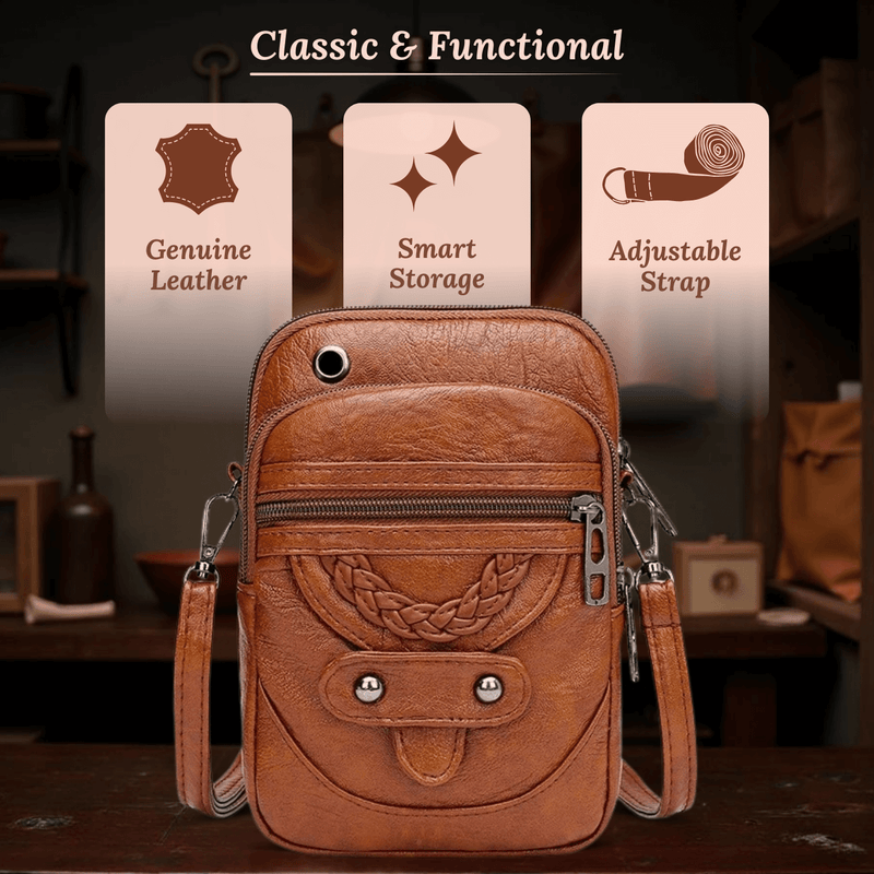 Emlia | Braided Carry Crossbody Bag