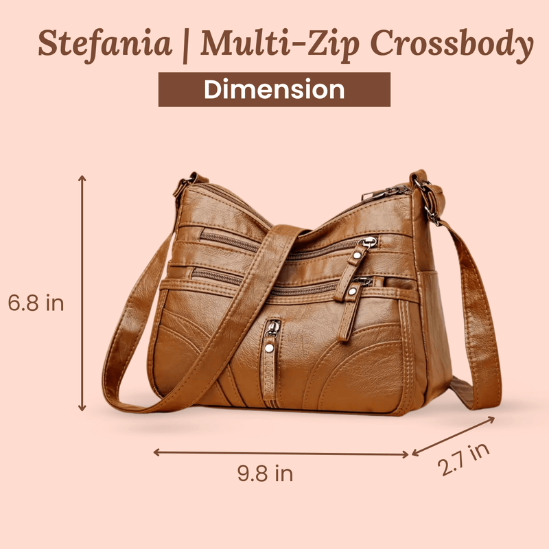 Phama | Multi-Zip Crossbody Bag