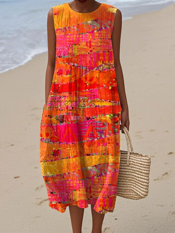 Lova | Sunset Midi Dress