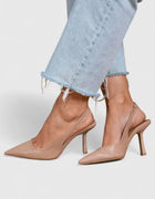 Beige Leather