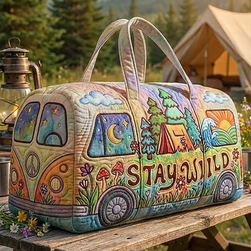 Avnes | Quilted Travel Duffle Bag