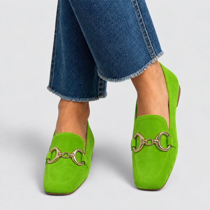 Evllow | Elegant Buckle Loafers