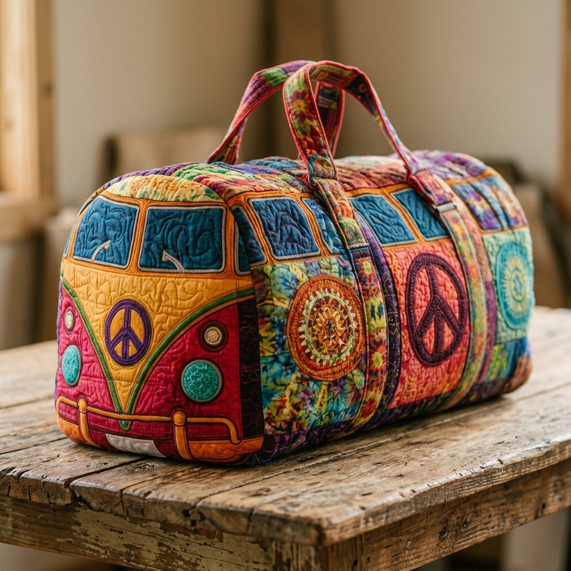 Beby | Quilted Travel Duffle Bag