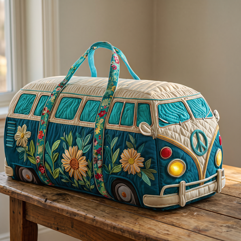 Flloe | Quilted Travel Duffle Bag