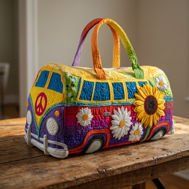 Kaloe | Quilted Travel Duffle Bag