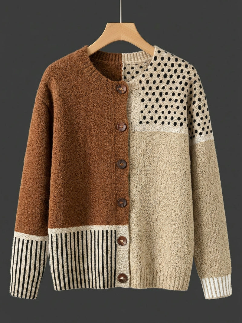 Hally | Vintage Knit Cardigan Sweater
