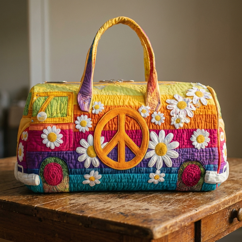 Emtha | Quilted Travel Duffle Bag