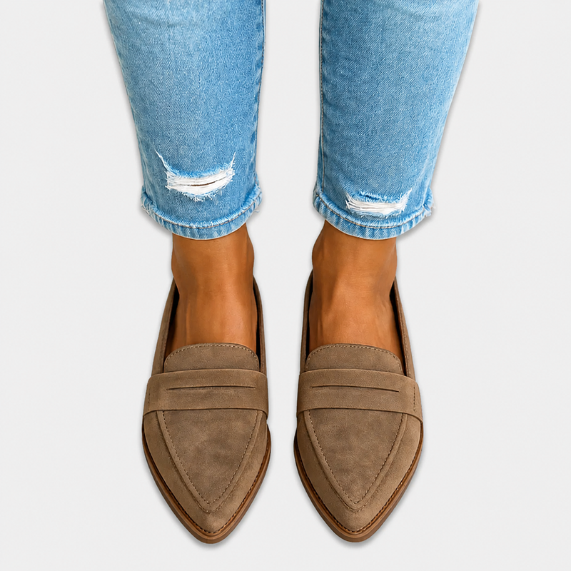 Brriel | Matte-Finish Loafers