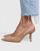 Beige Suede